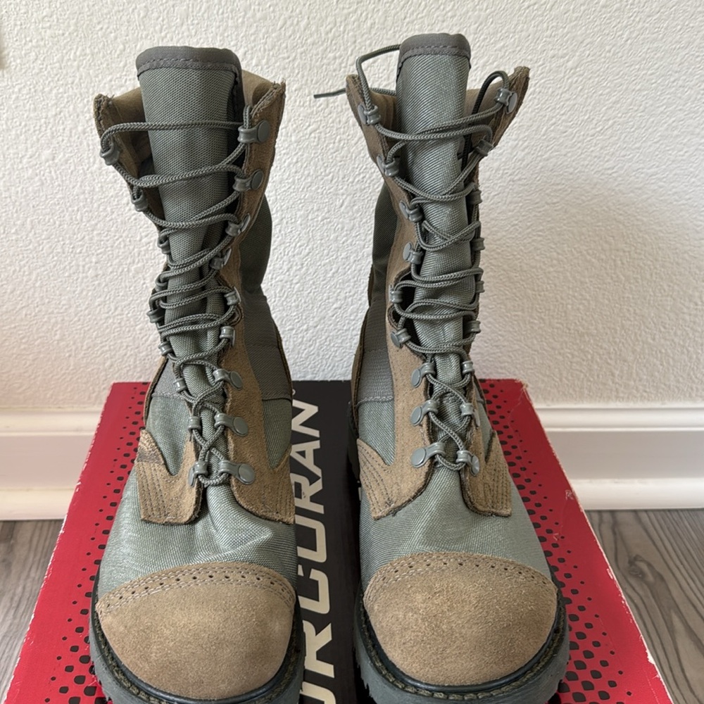 CORCORAN Sage Green Rough out Leather BOOTS 6.5 EE 87146 size 6.5